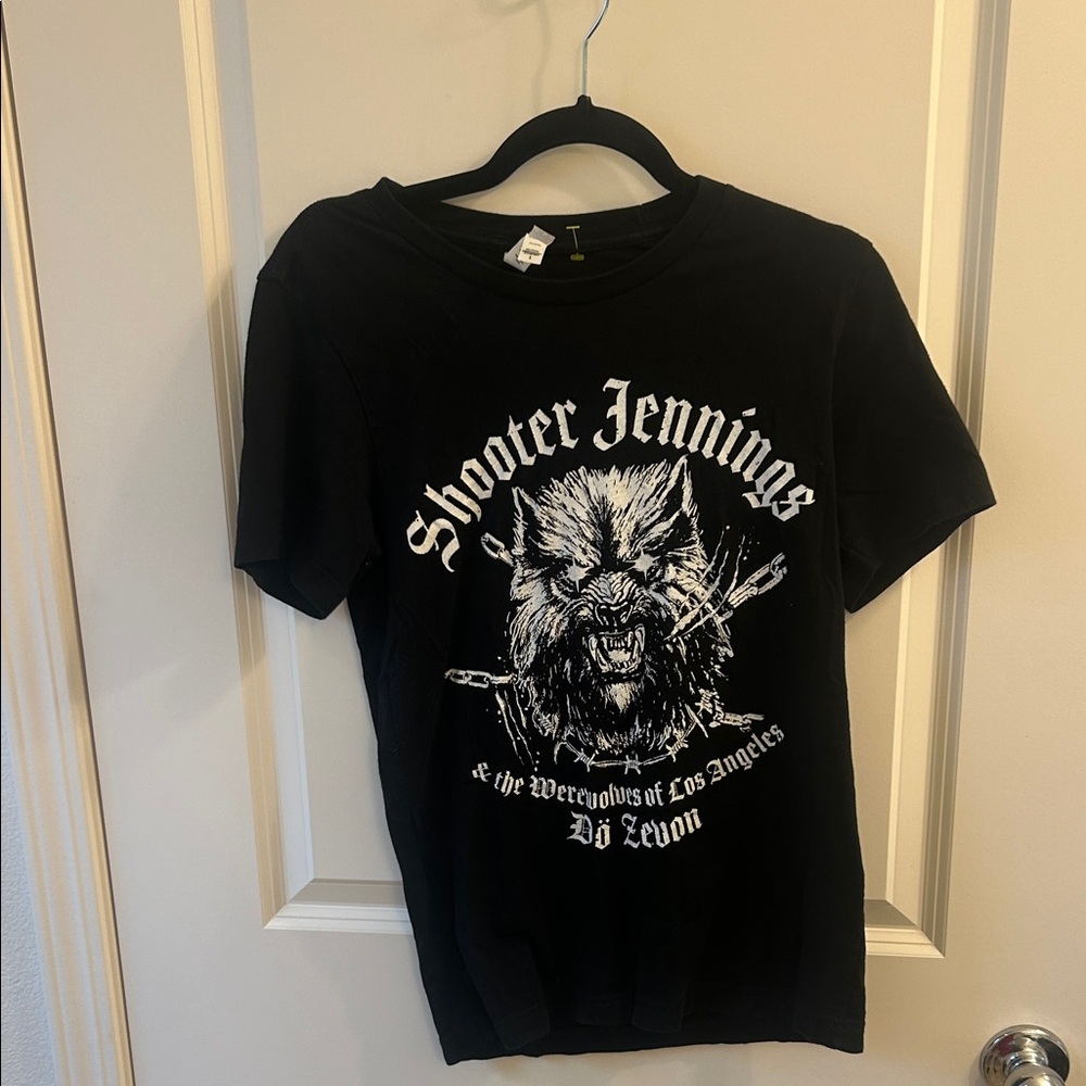 Shooter Jennings & Werewolves of Los Angeles “Do Zevon” shirt, size Small